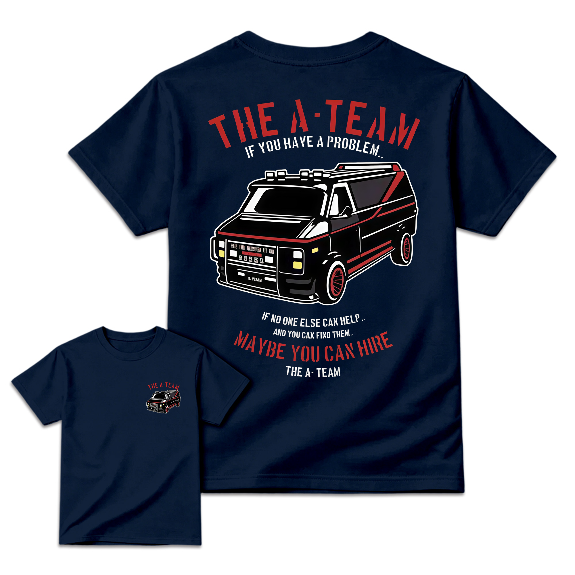 1983 Vintage TV TShirt, Retro GMC Van Graphic Tee, Classic Action Series Shirt
