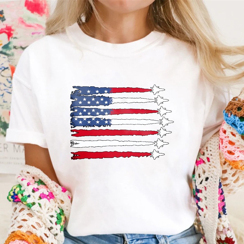 American Flag Design T-shirt