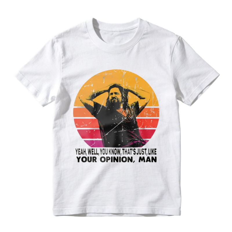 Retro Vintage Sunset Silhouette Yeah Well You Know Thats Just Like Your Opinion Man Graphic Unisex Classic T-shirt