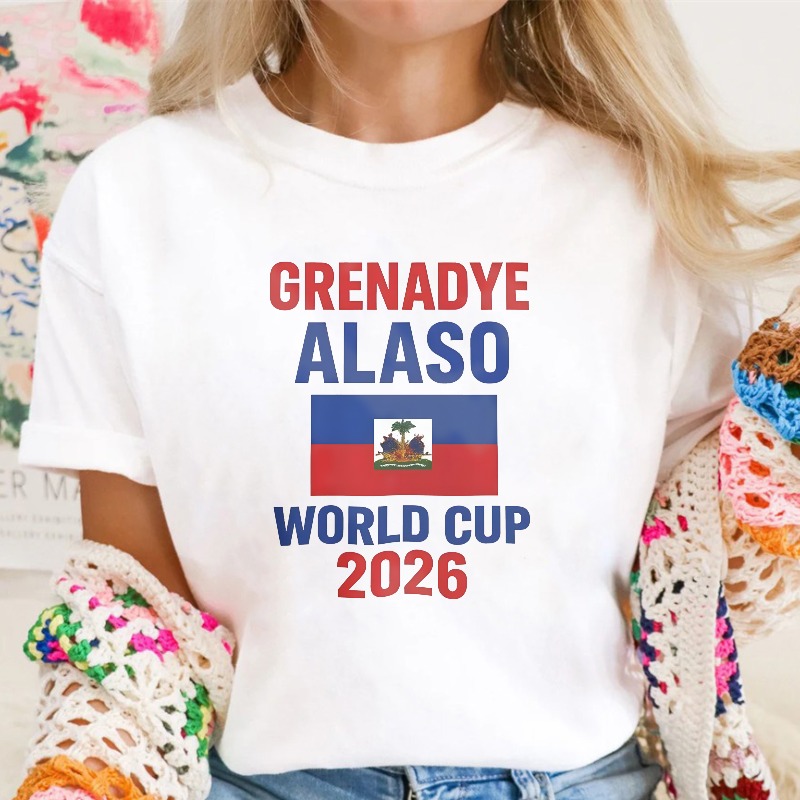 Grenadye Alaso World Cup 2026 Flag Design T-shirt