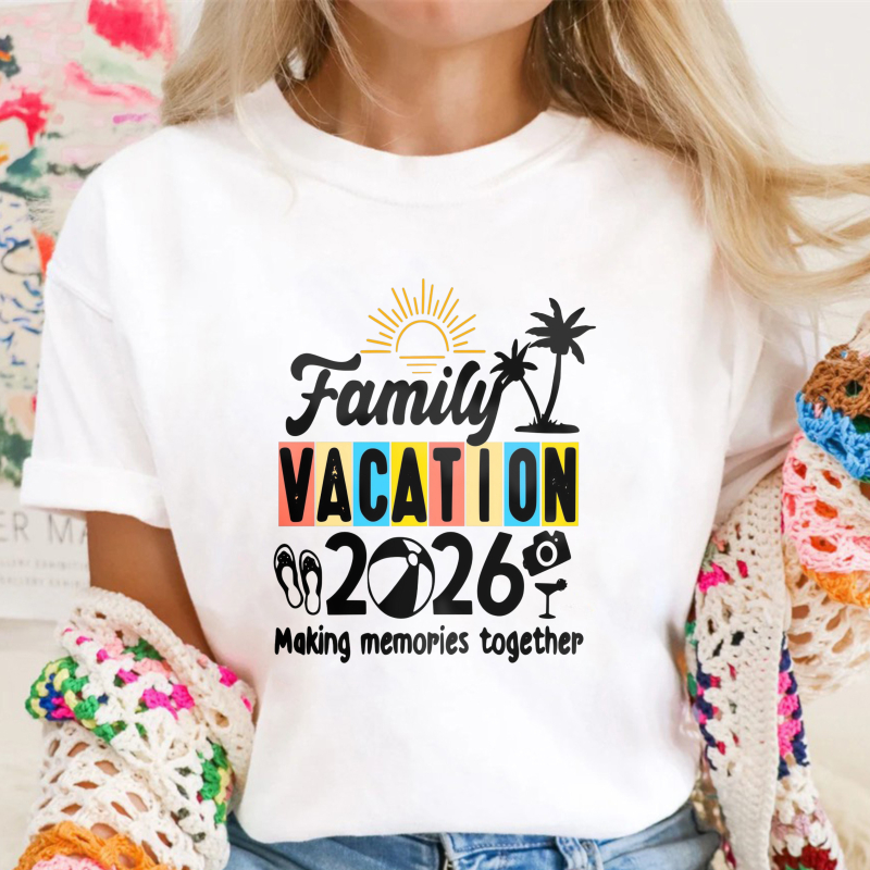 Family Vacation 2026 Making Memories Together Unisex Classic T-shirt