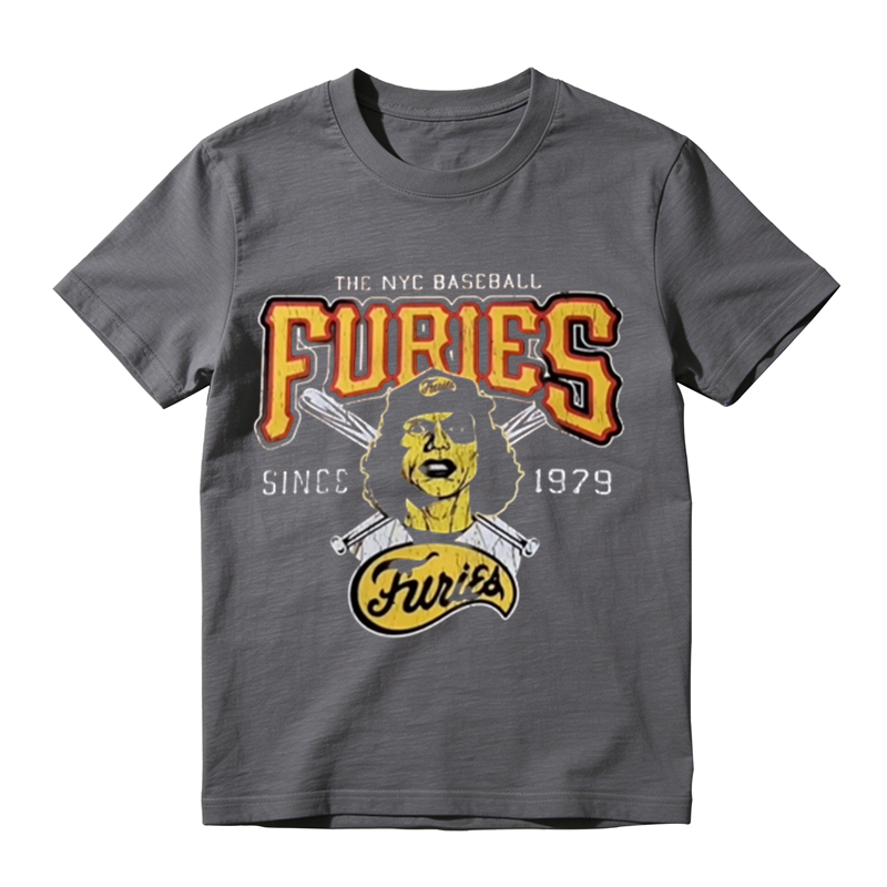 Vintage Baseball Furies Graphic Tee, The Warriors 1979 NYC Cult Movie Retro T-Shirt
