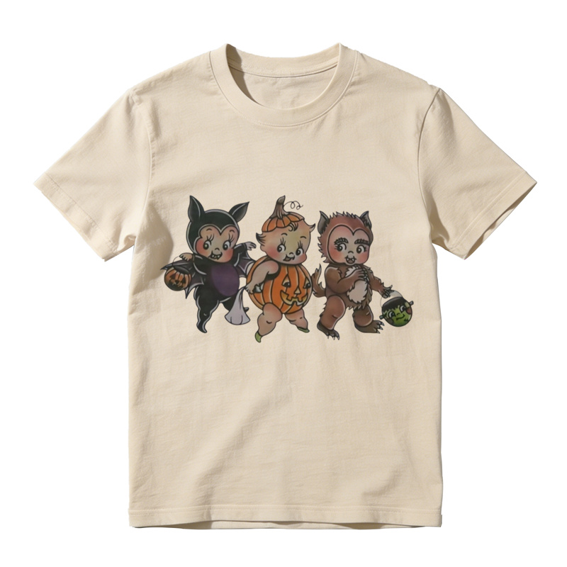 Vintage Halloween Cutie Trio Graphic T-Shirt