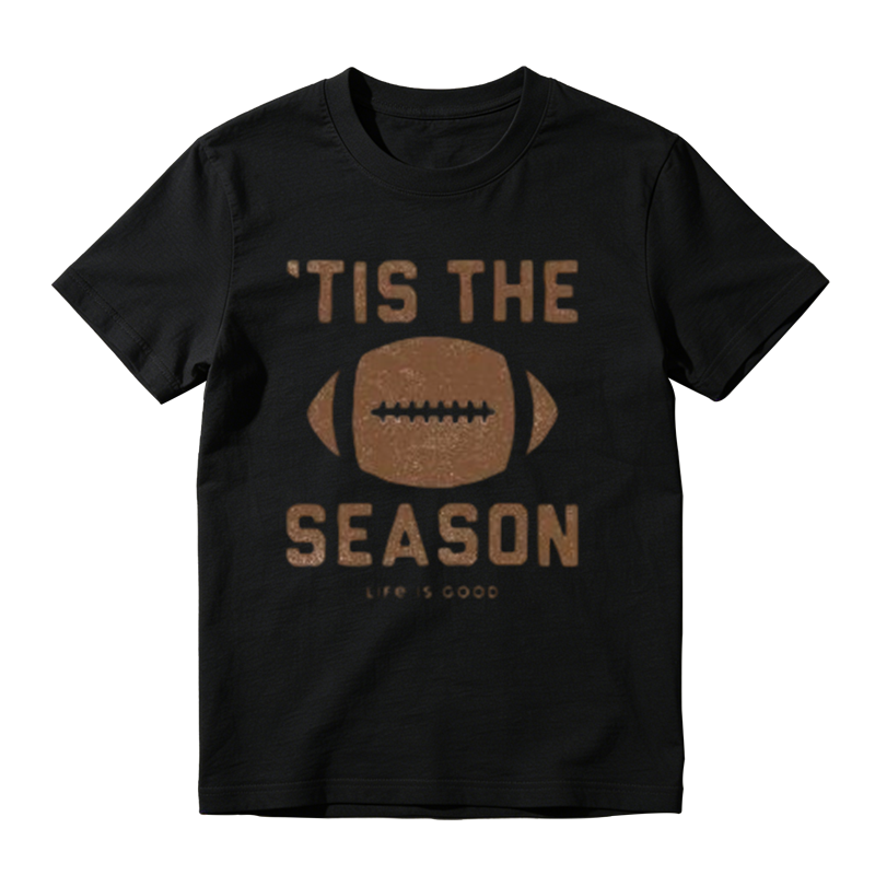 Vintage Football Season Graphic Oversized T-Shirt