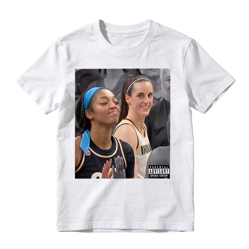 Vintage Women Basketball Sports Graphic Tee, Parental Advisory Meme Casual Fan T‑Shirt