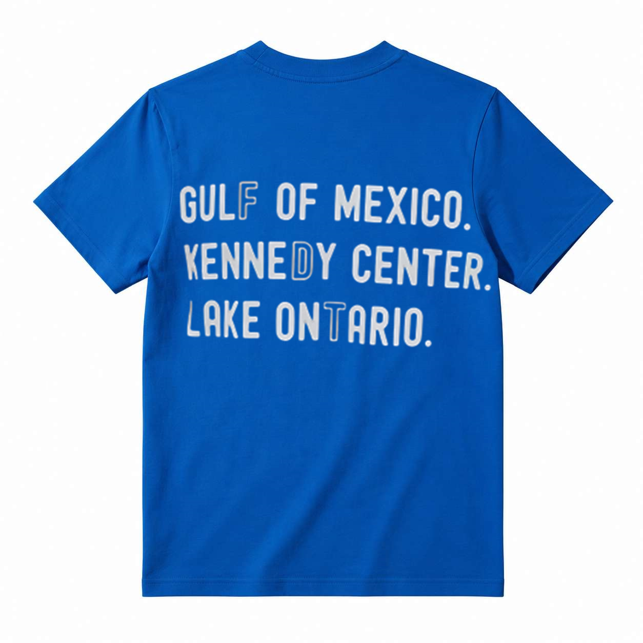 Gulf Of Mexico Kennedy Center Lake Ontario Funny Meme Graphic T‑Shirt