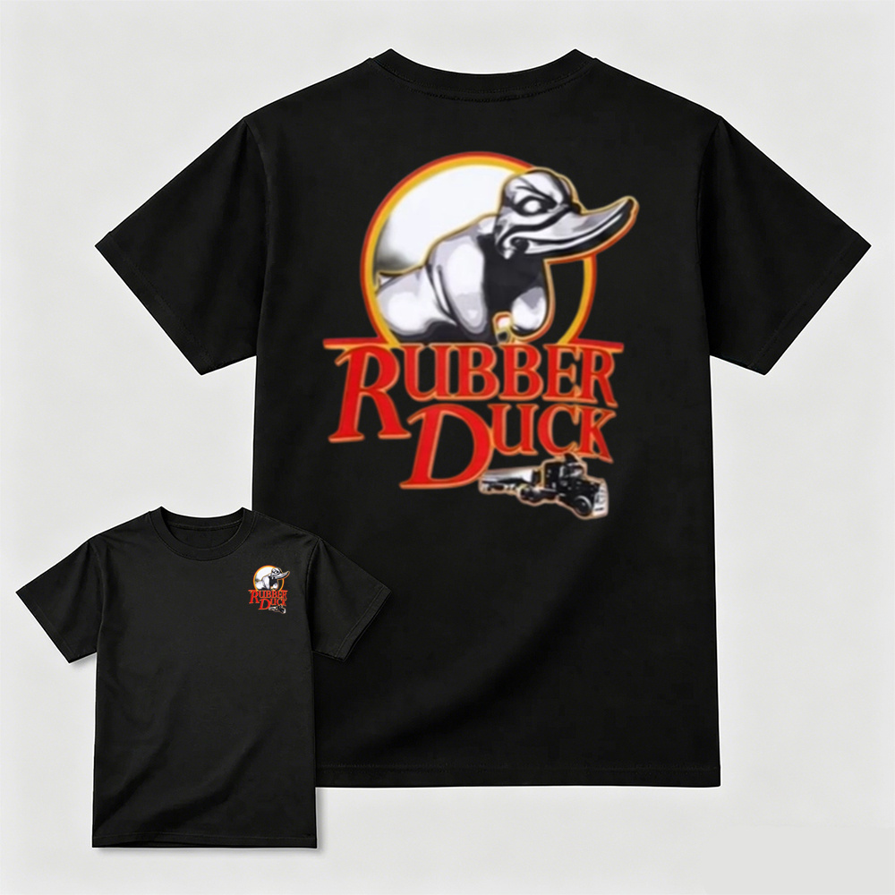 Retro Rubber Duck Streetwear Tee