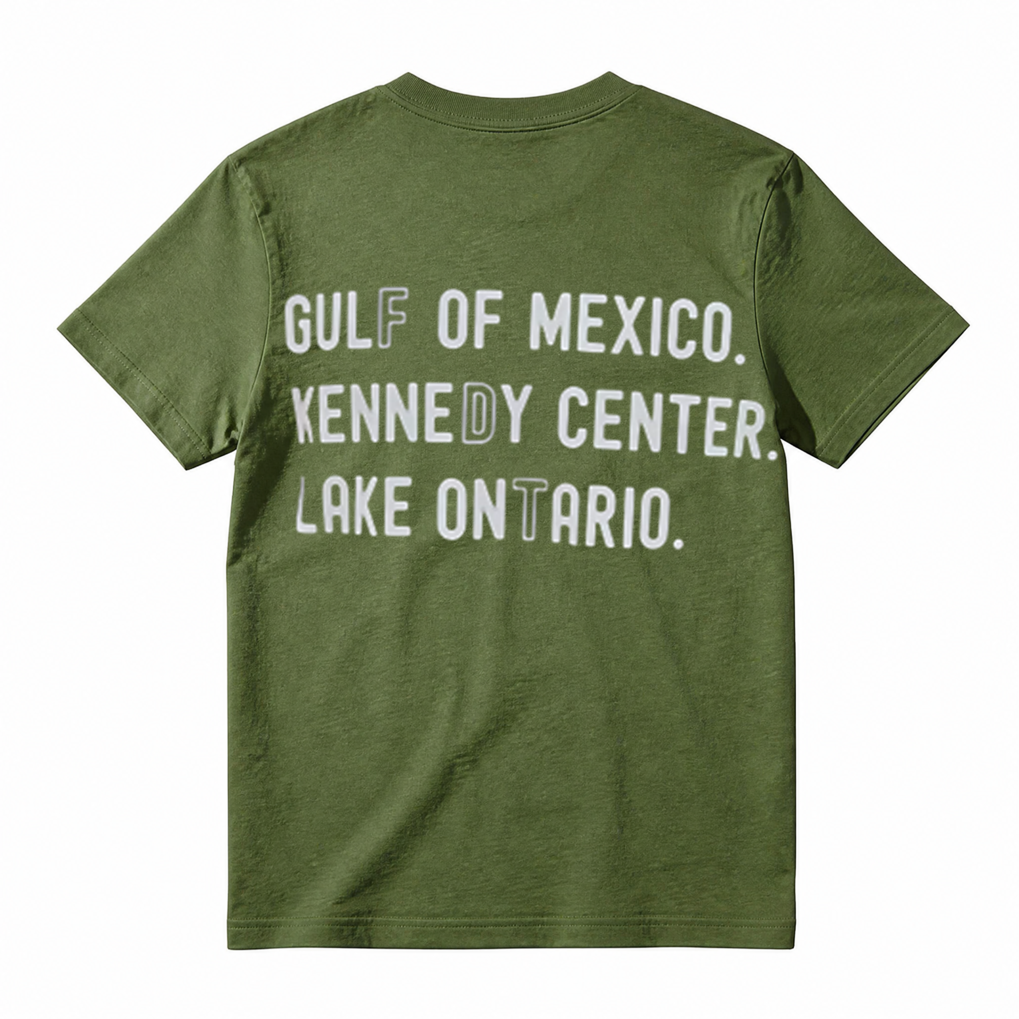 Gulf Of Mexico Kennedy Center Lake Ontario Funny Meme Graphic T‑Shirt