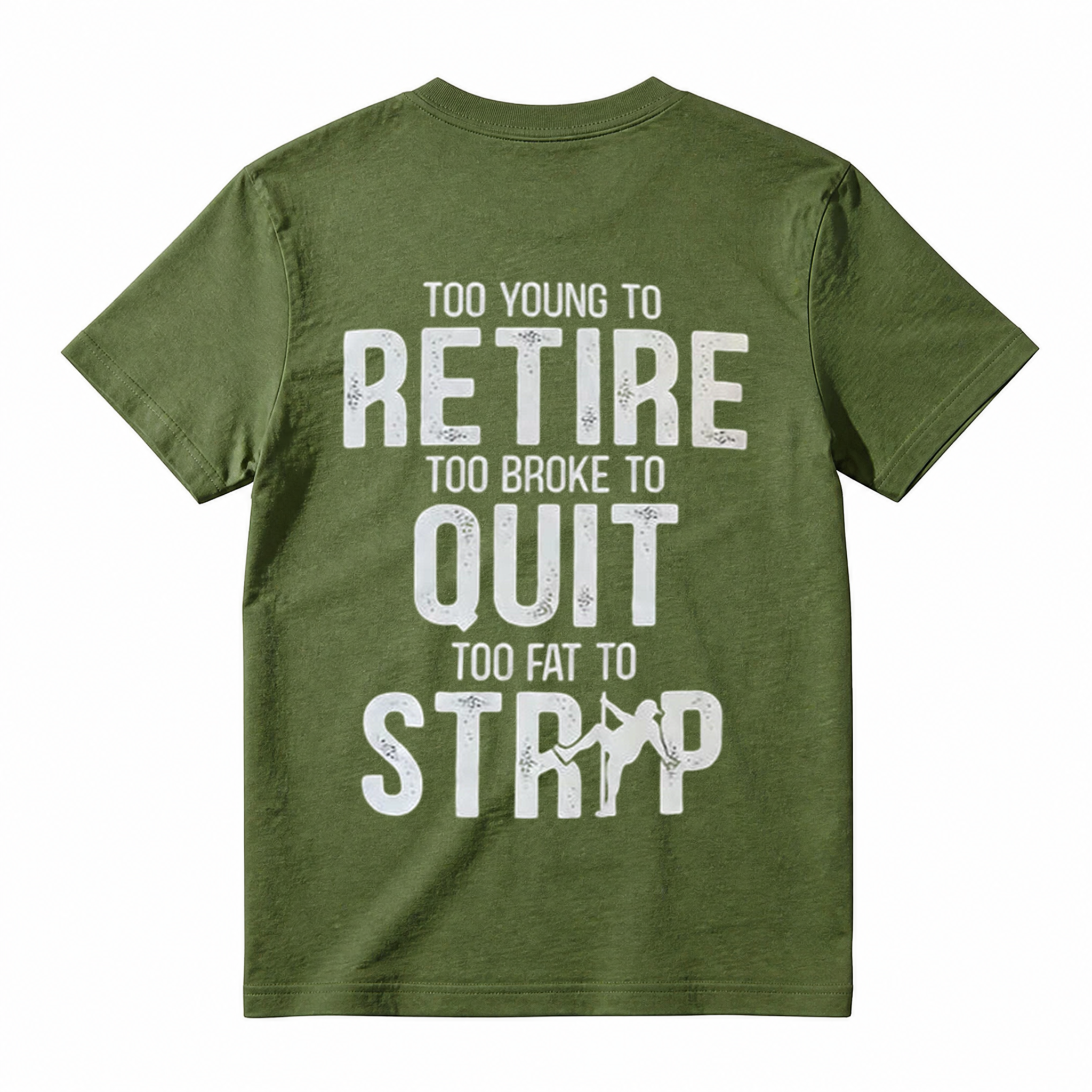 Too Young to Retire Graphic T-Shirt