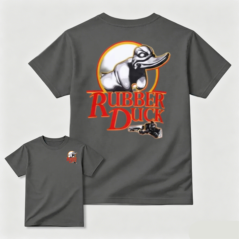 Retro Rubber Duck Streetwear Tee