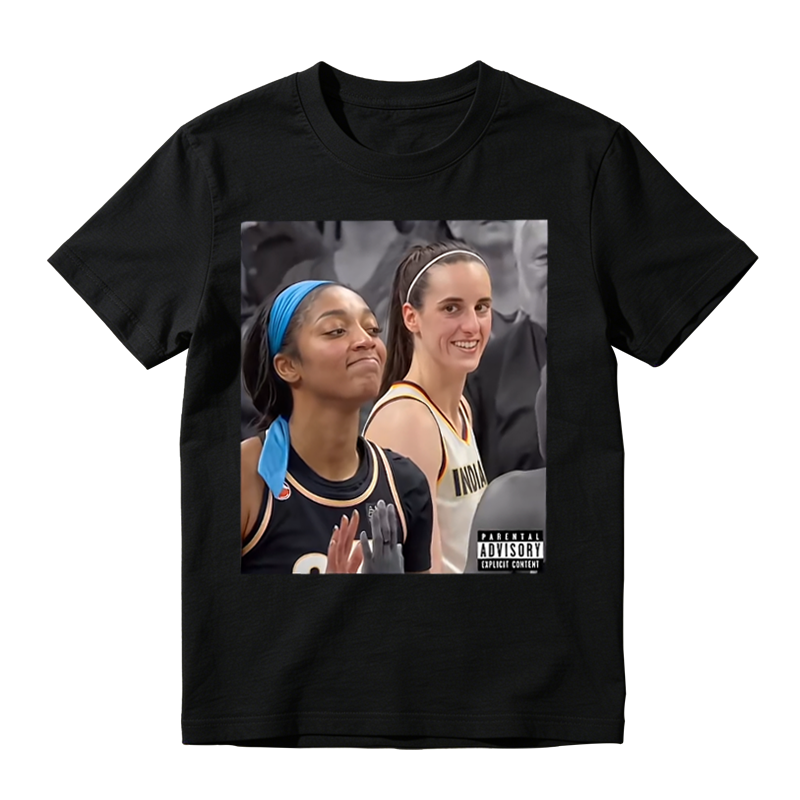 Vintage Women Basketball Sports Graphic Tee, Parental Advisory Meme Casual Fan T‑Shirt