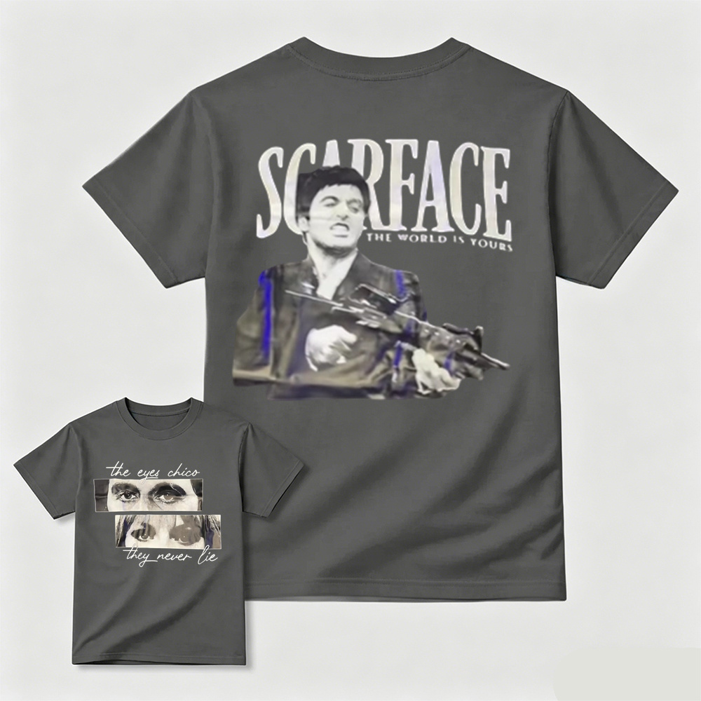 Vintage Retro Movie Quote The Eyes Graphic T‑Shirt