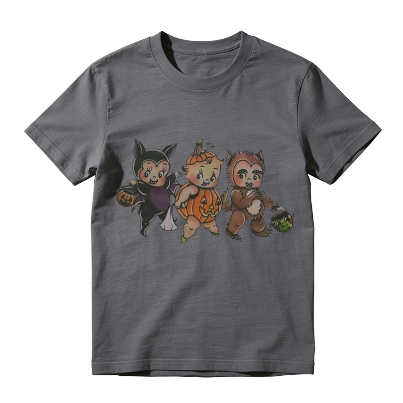 Vintage Halloween Cutie Trio Graphic T-Shirt