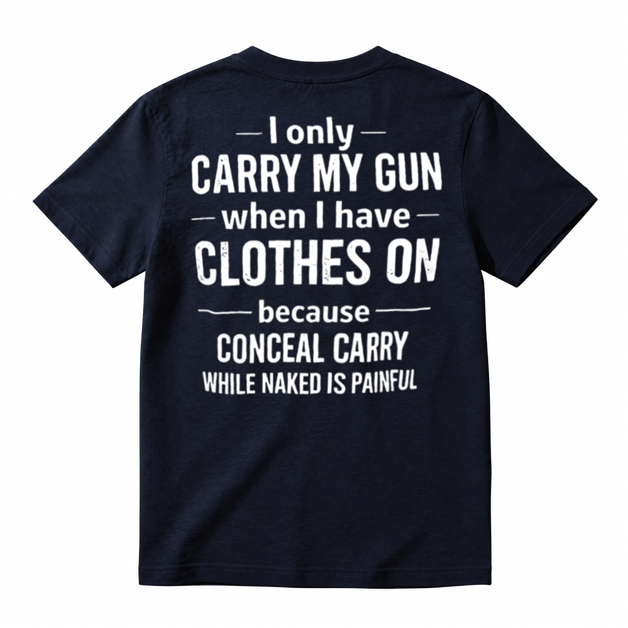 Funny Conceal Carry Gun‑Rights Graphic T‑Shirt, Sarcastic Patriotic Tee
