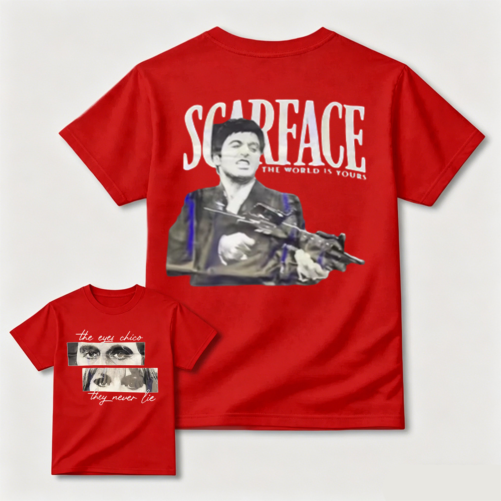 Vintage Retro Movie Quote The Eyes Graphic T‑Shirt