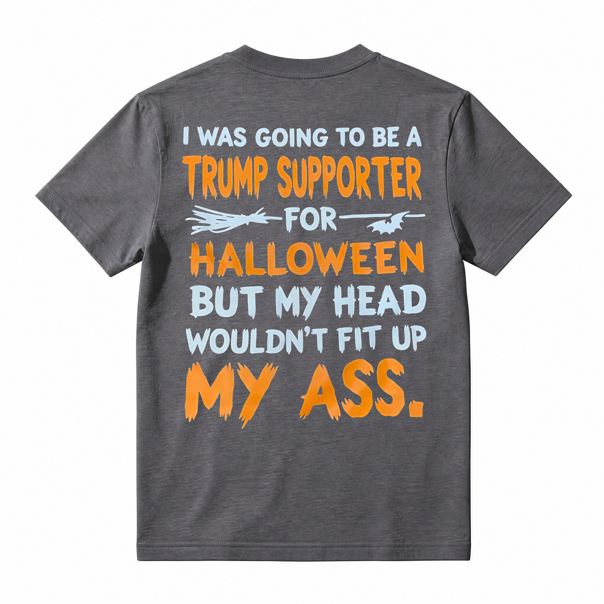 Funny Halloween Joke T-Shirt, I Was Going To Be A Supporter For Halloween Graphic Tee