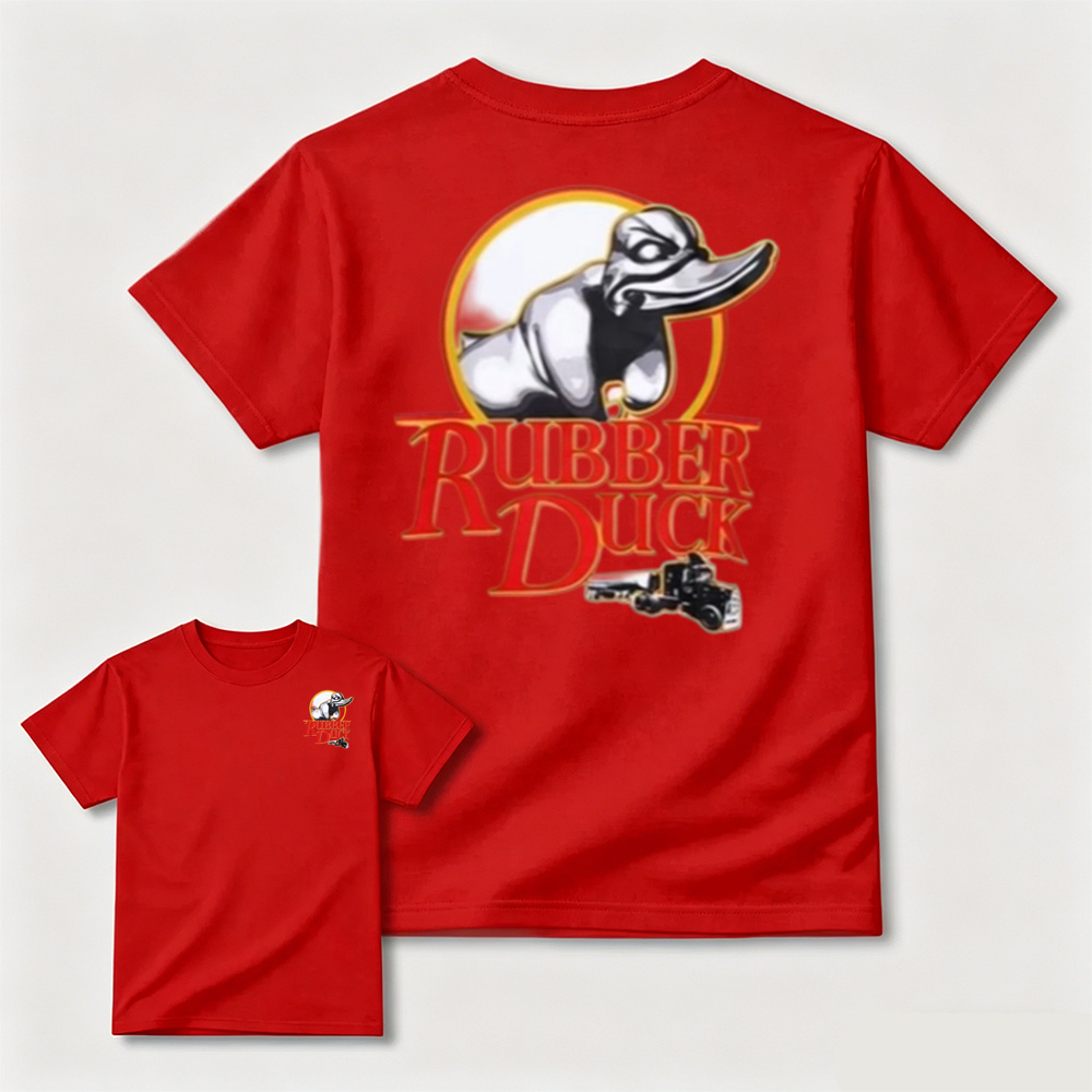 Retro Rubber Duck Streetwear Tee