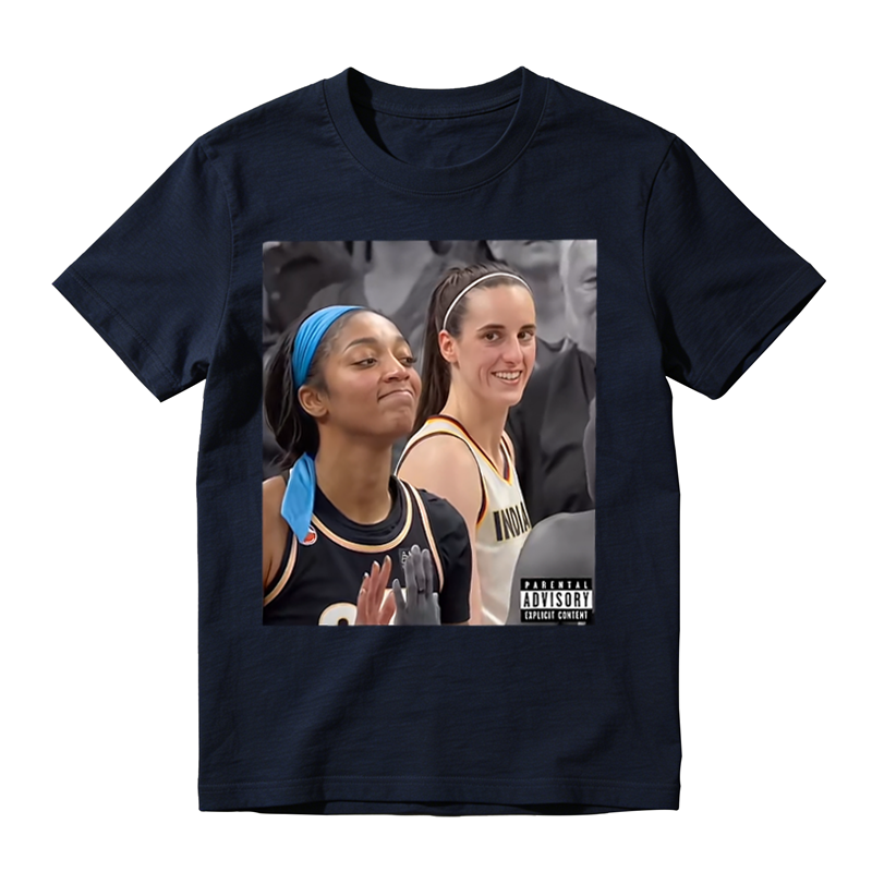 Vintage Women Basketball Sports Graphic Tee, Parental Advisory Meme Casual Fan T‑Shirt