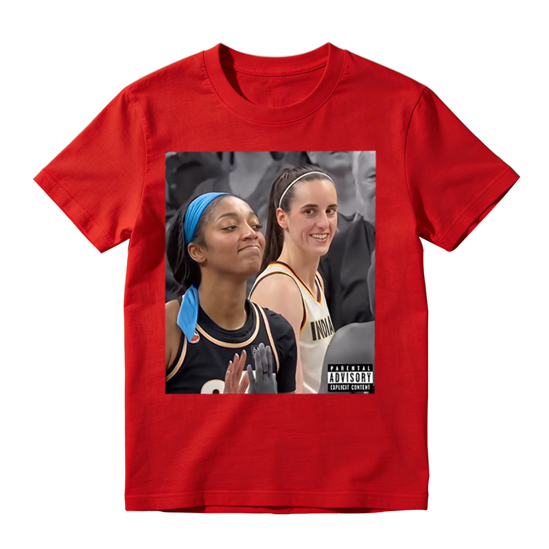 Vintage Women Basketball Sports Graphic Tee, Parental Advisory Meme Casual Fan T‑Shirt