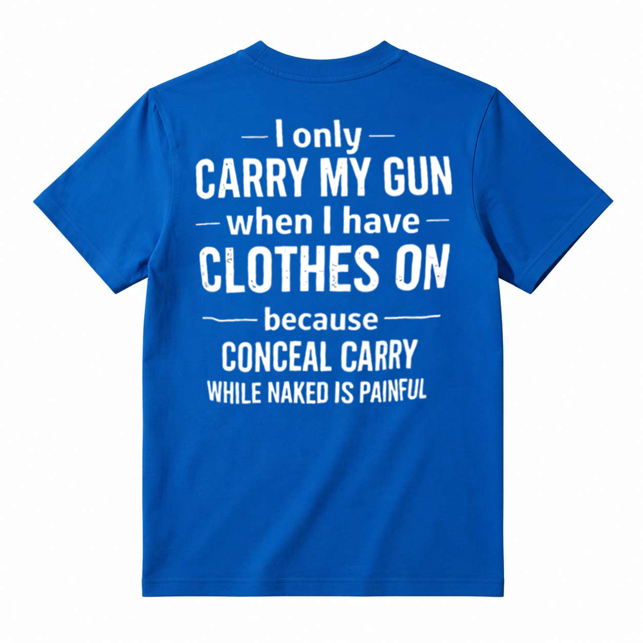 Funny Conceal Carry Gun‑Rights Graphic T‑Shirt, Sarcastic Patriotic Tee