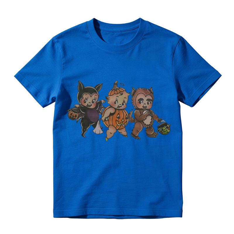 Vintage Halloween Cutie Trio Graphic T-Shirt