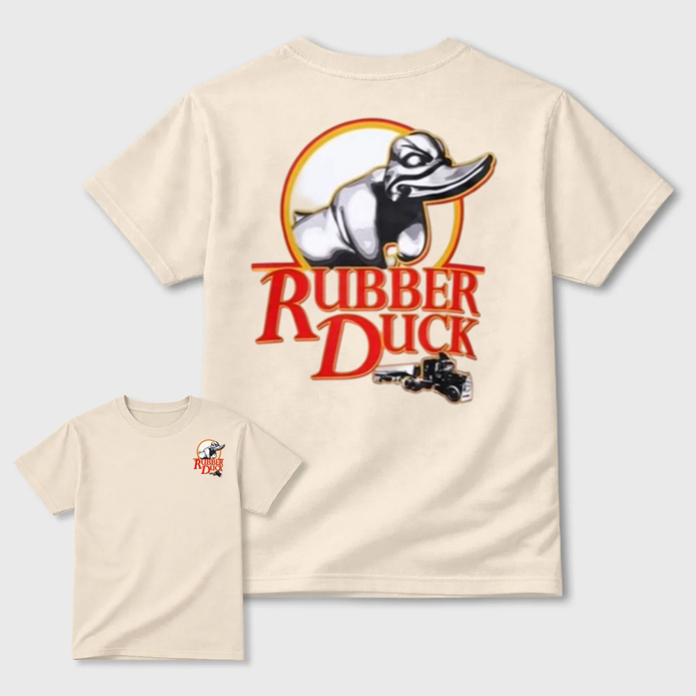 Retro Rubber Duck Streetwear Tee