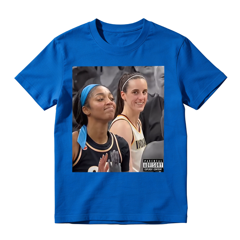 Vintage Women Basketball Sports Graphic Tee, Parental Advisory Meme Casual Fan T‑Shirt