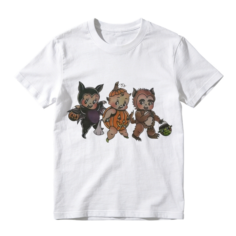 Vintage Halloween Cutie Trio Graphic T-Shirt