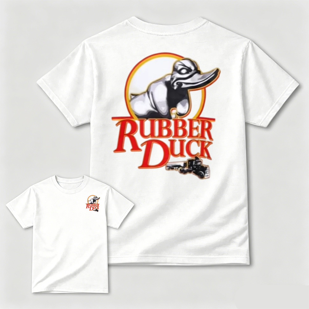 Retro Rubber Duck Streetwear Tee