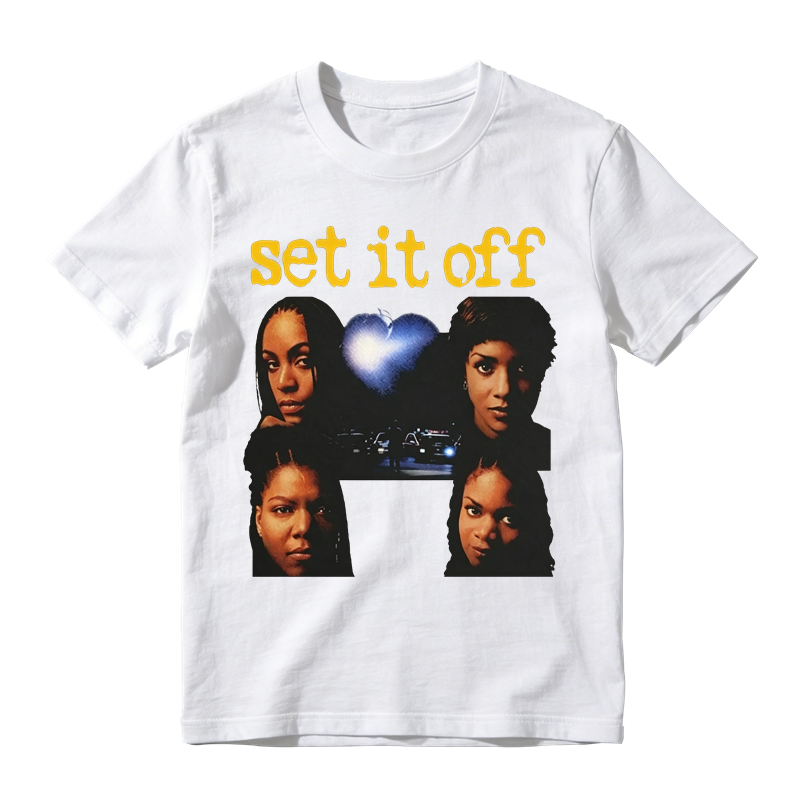 Set It Off Movie Retro Graphic T‑Shirt 90s Classic Film Fan Gift Tee