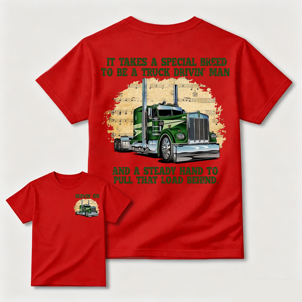Movin' On Trucker Shirt, Vintage 70s TV Show Tee