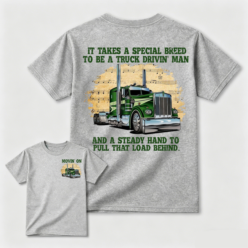 Movin' On Trucker Shirt, Vintage 70s TV Show Tee