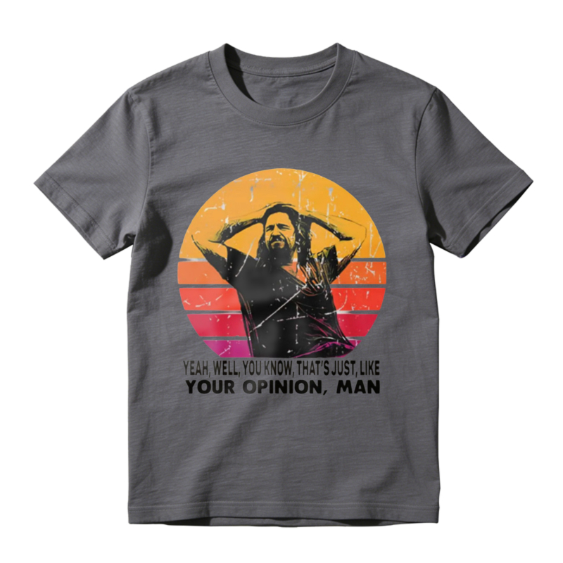 Retro Vintage Sunset Silhouette Yeah Well You Know Thats Just Like Your Opinion Man Graphic Unisex Classic T-shirt