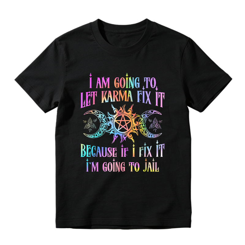 Karma Fix It Magic Symbol T-shirt