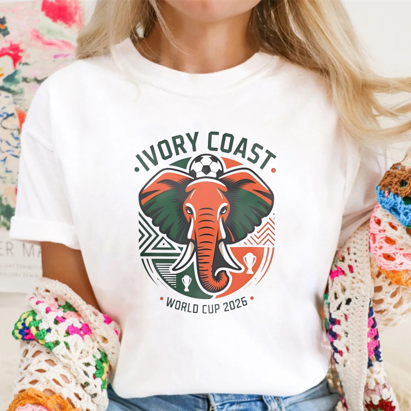Ivory Coast Elephant World Cup 2026 Unisex Classic T-shirt