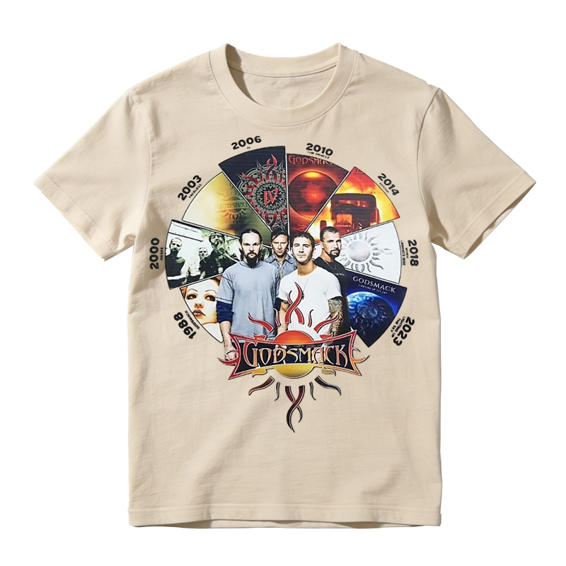 Godsmack Evolution Tour Vintage Graphic T-Shirt