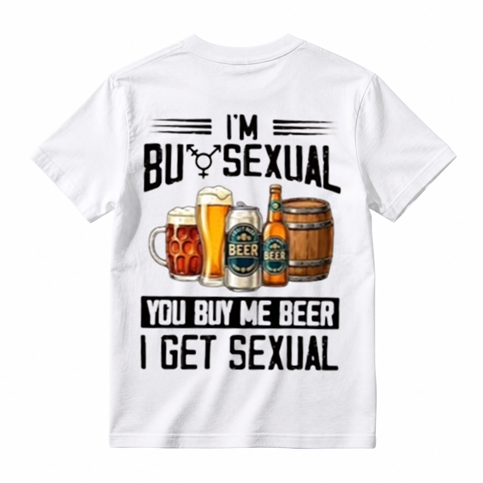 Novelty Humor Beer Lover T‑Shirt, Funny Drinking Quote Unisex Casual Tee
