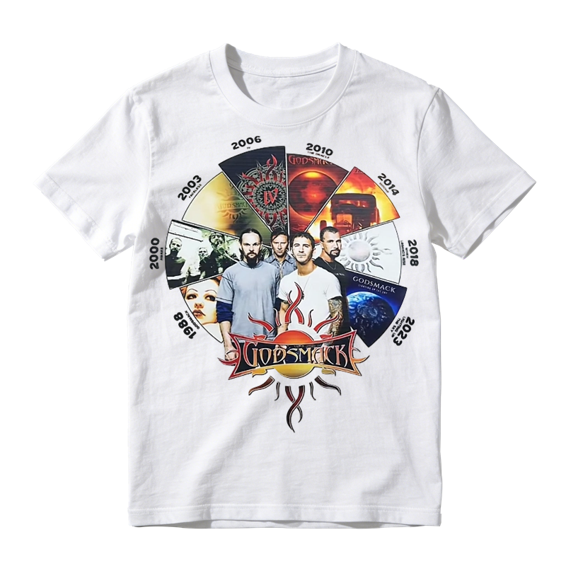 Godsmack Evolution Tour Vintage Graphic T-Shirt