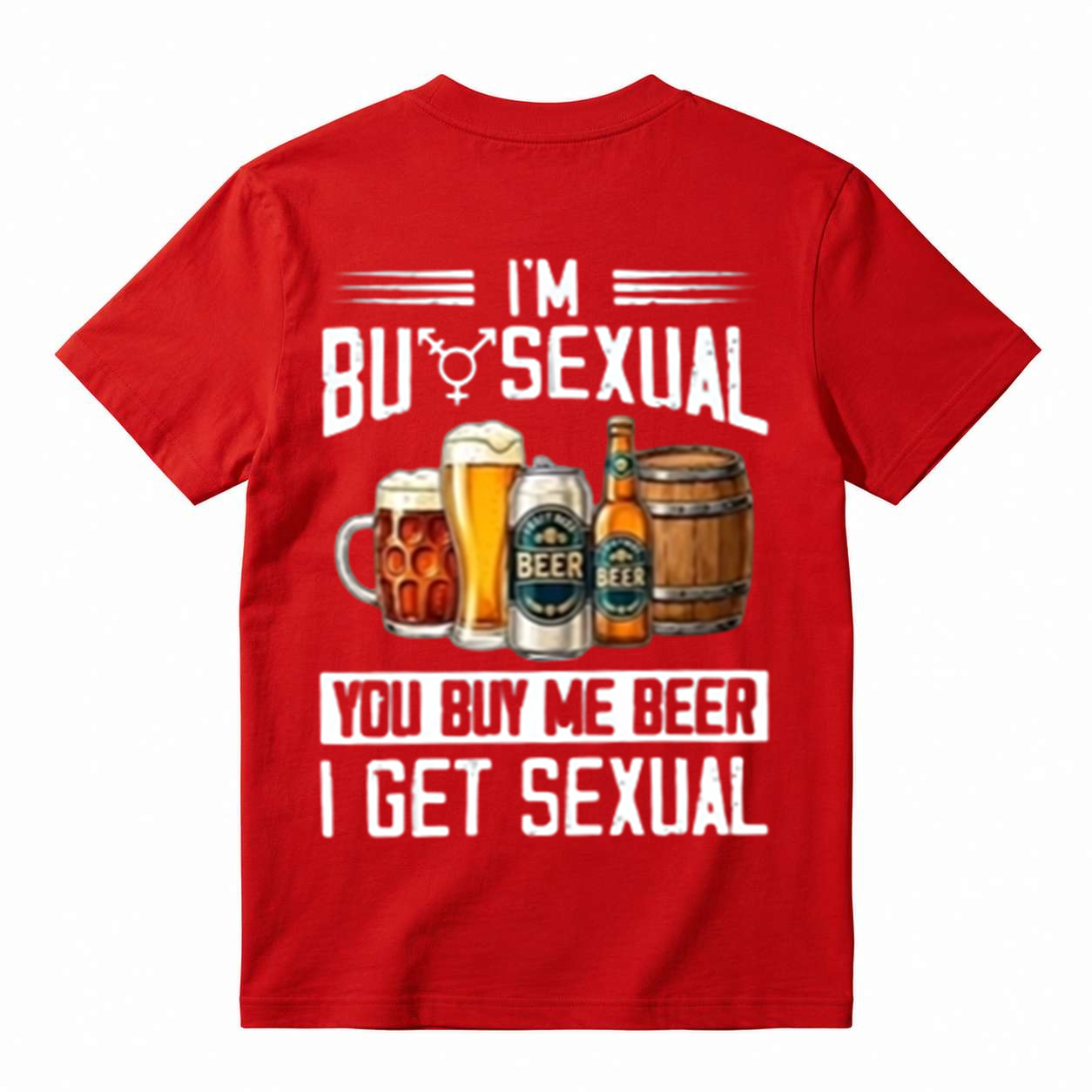 Novelty Humor Beer Lover T‑Shirt, Funny Drinking Quote Unisex Casual Tee