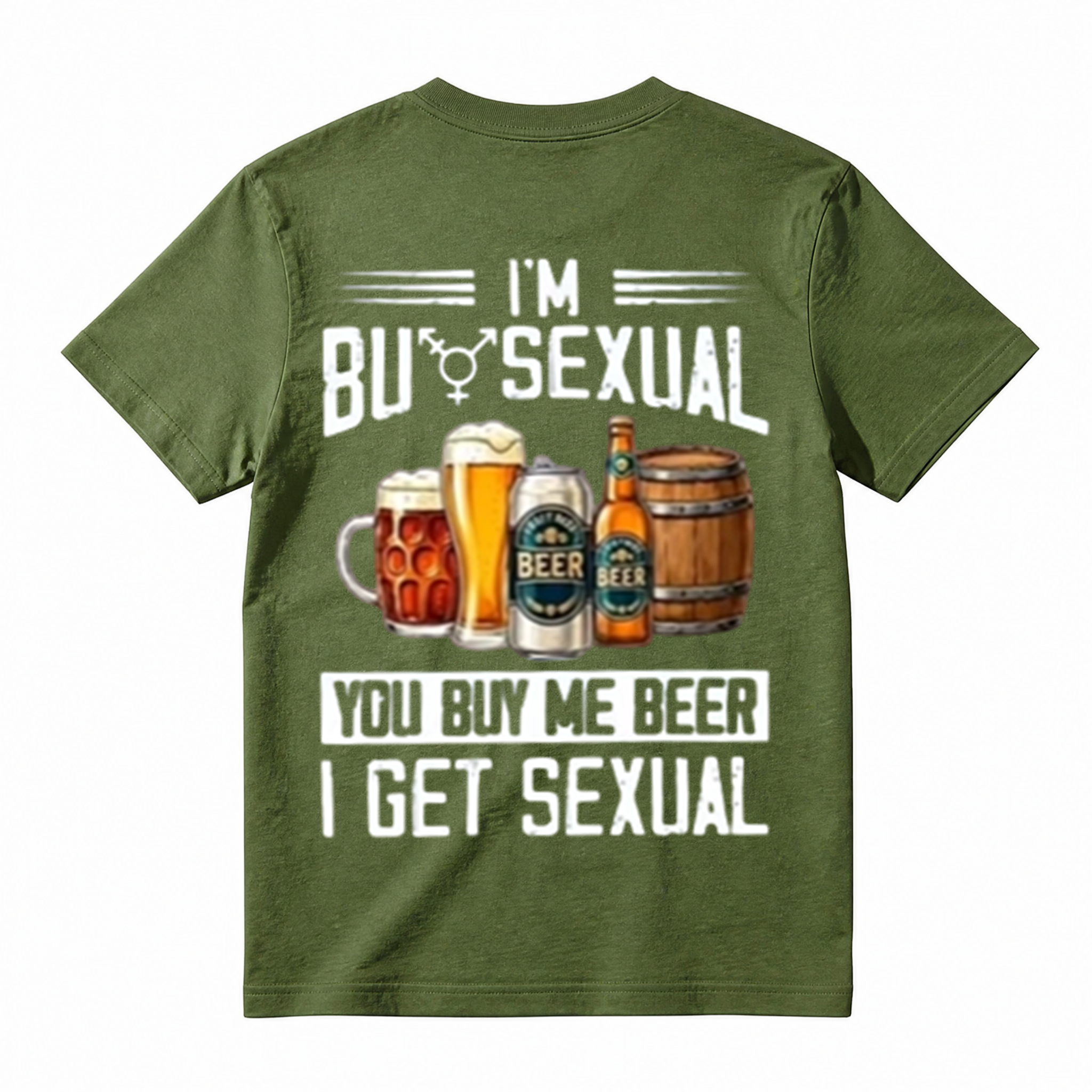 Novelty Humor Beer Lover T‑Shirt, Funny Drinking Quote Unisex Casual Tee