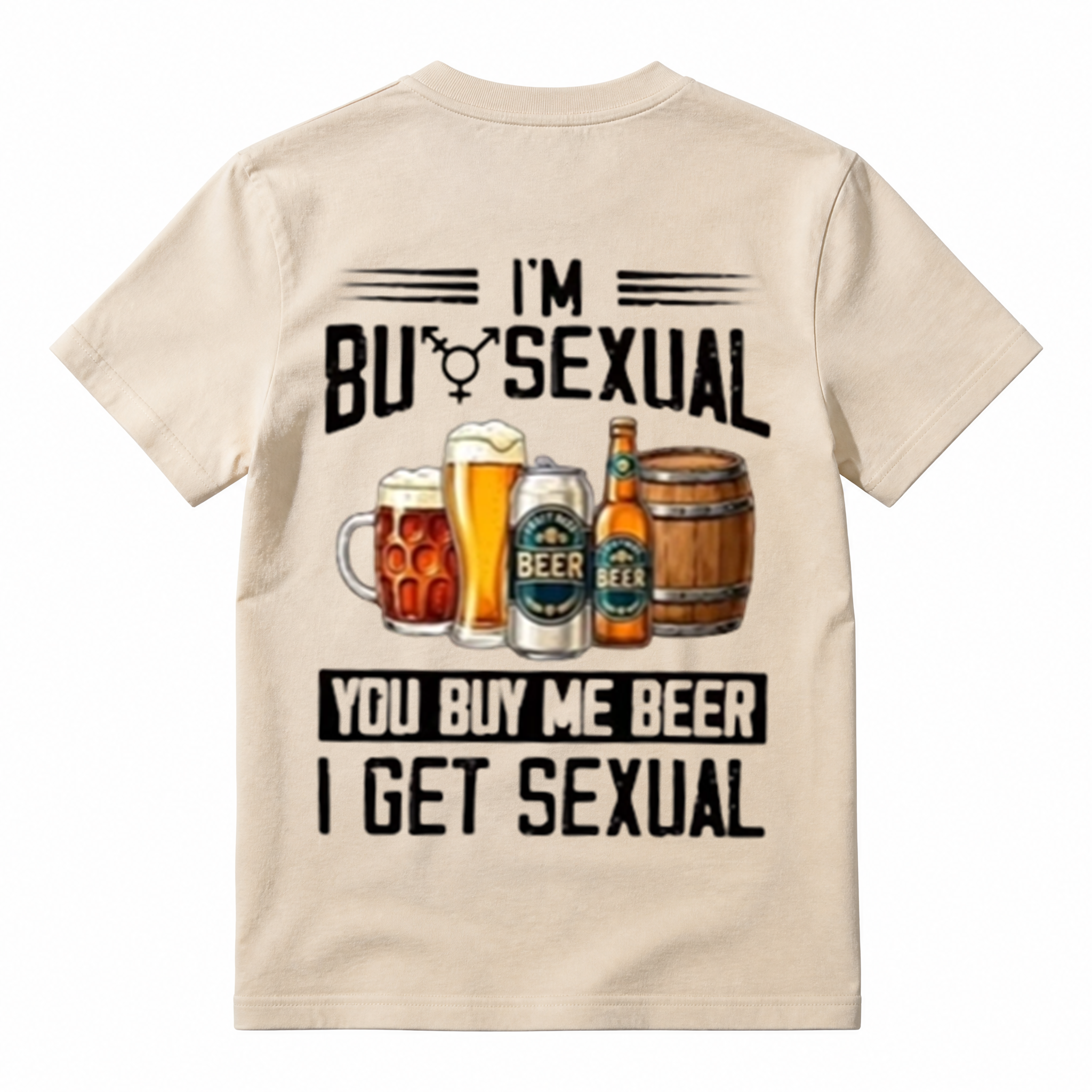 Novelty Humor Beer Lover T‑Shirt, Funny Drinking Quote Unisex Casual Tee