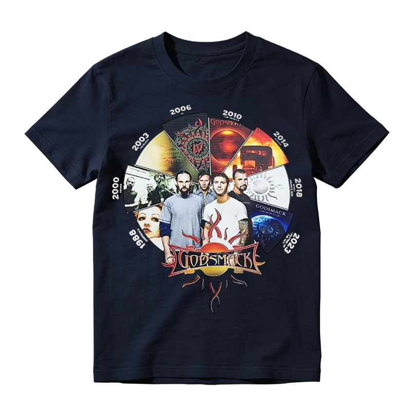 Godsmack Evolution Tour Vintage Graphic T-Shirt