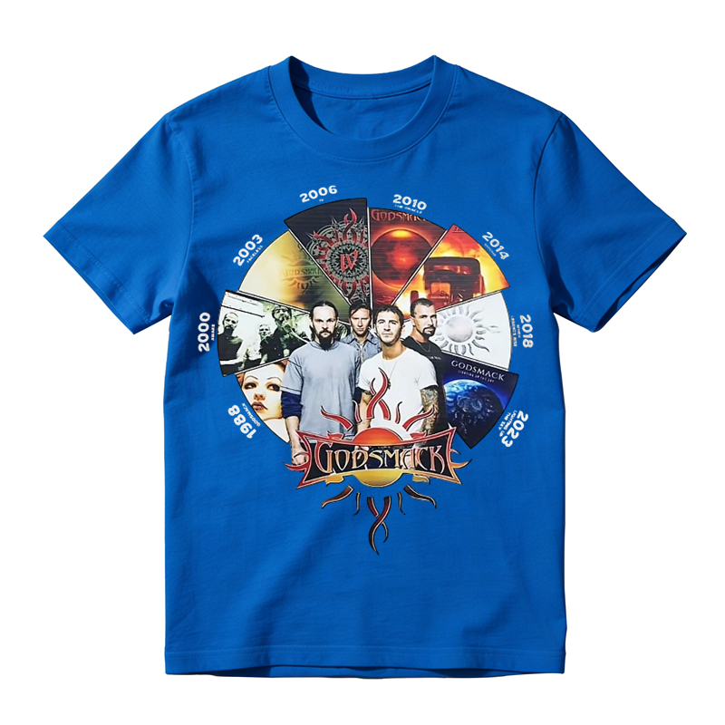 Godsmack Evolution Tour Vintage Graphic T-Shirt