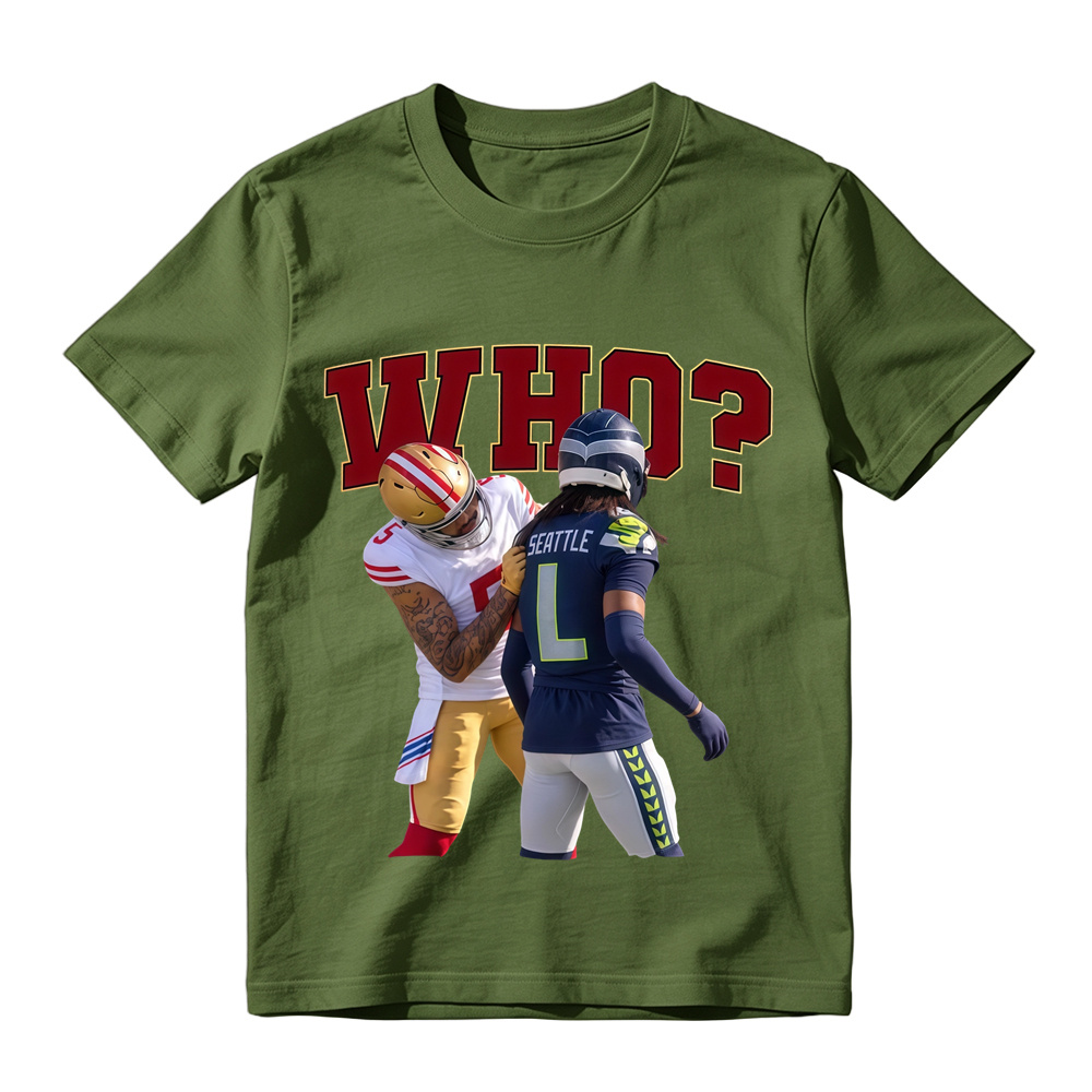 Who Football Player Interaction T-Shirt 