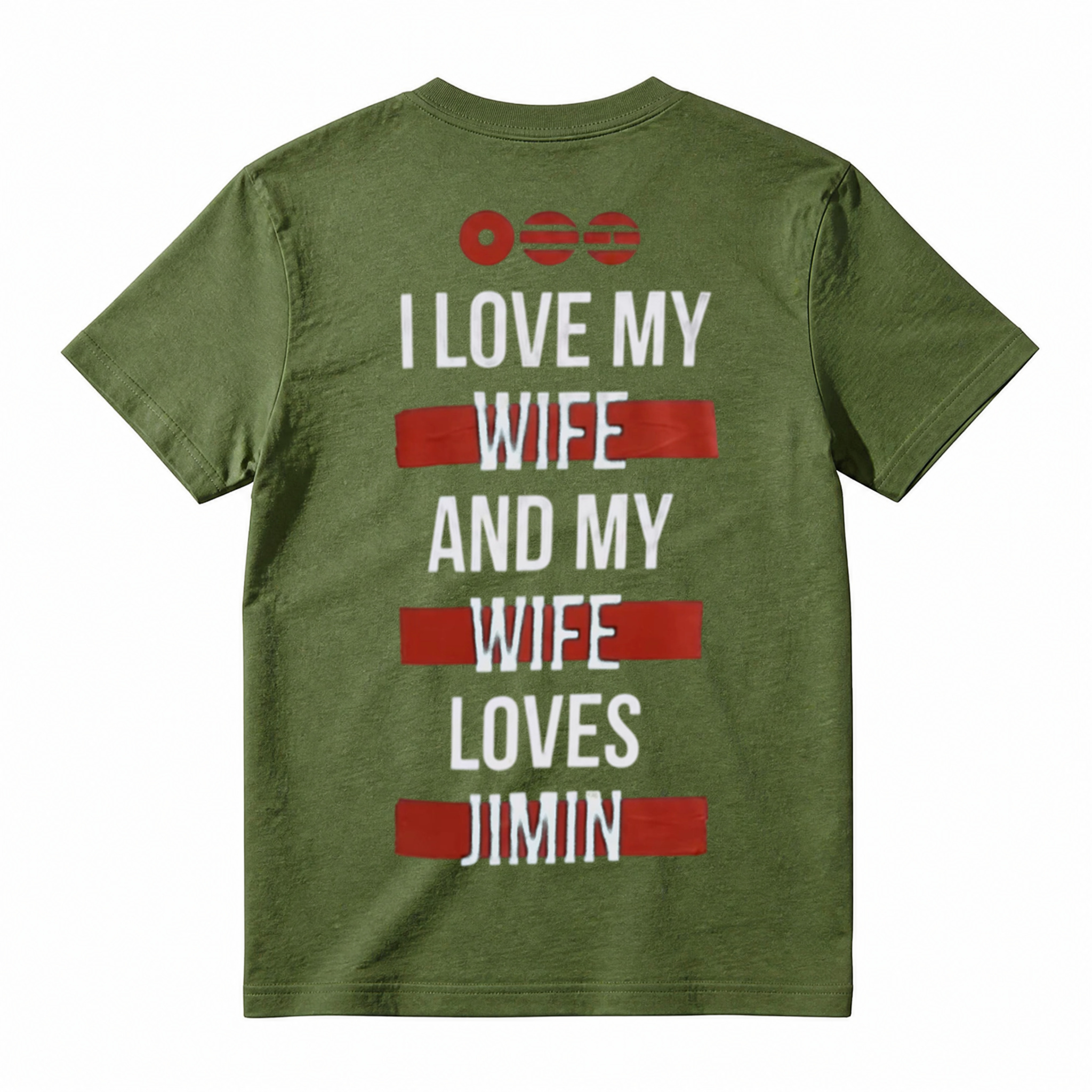 Funny Husband T-Shirt | I Love My Wife And My Wife Loves Jimin Graphic Tee