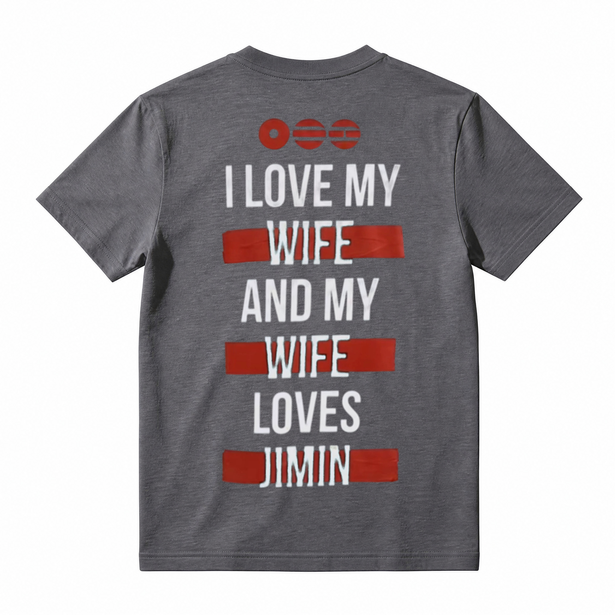 Funny Husband T-Shirt | I Love My Wife And My Wife Loves Jimin Graphic Tee