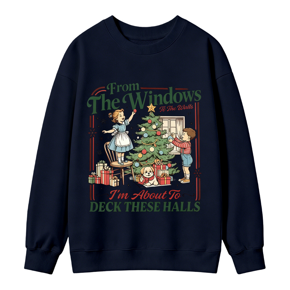 [Copy]Cartoon Musicians Playing Guitars Graphic Sweatshirt