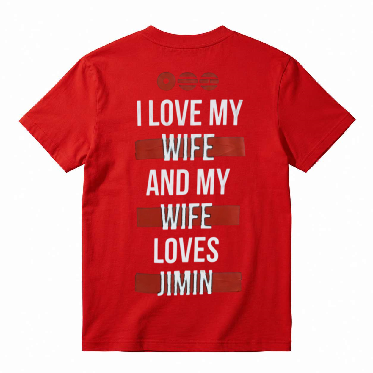 Funny Husband T-Shirt | I Love My Wife And My Wife Loves Jimin Graphic Tee