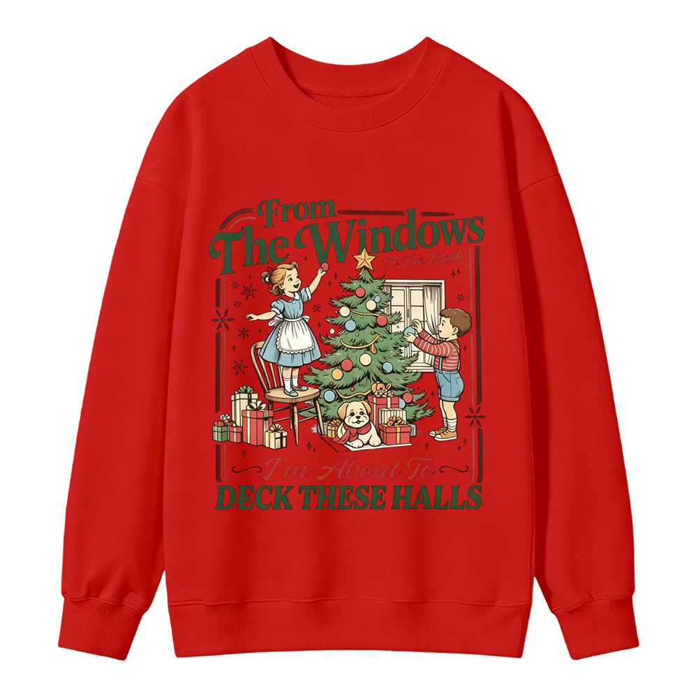 [Copy]Cartoon Musicians Playing Guitars Graphic Sweatshirt