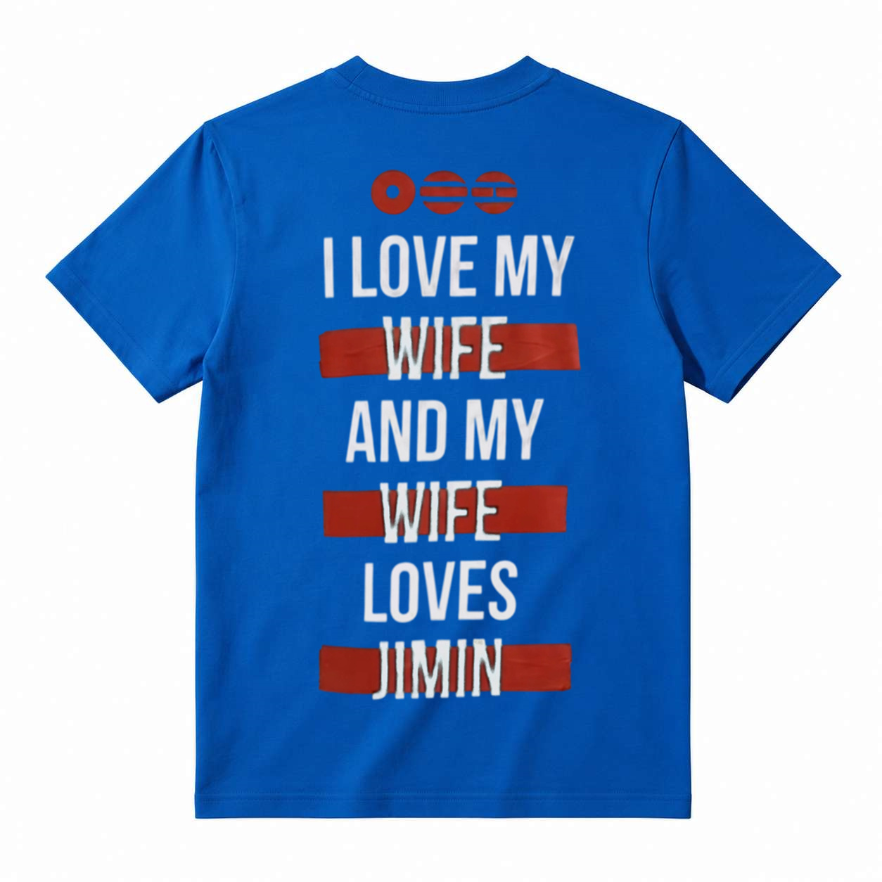 Funny Husband T-Shirt | I Love My Wife And My Wife Loves Jimin Graphic Tee